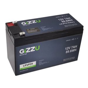 Gizzu 12V 7Ah LiFePO4 Replacement Battery